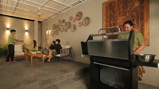 Villa Latima BBQ equipment