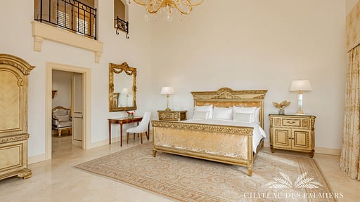 Villa Le Chateau Des Palmiers Bedroom 1
