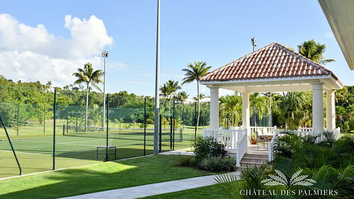 Villa Le Chateau Des Palmiers Tennis court