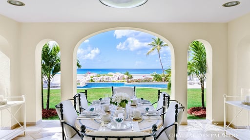 Villa Le Chateau Des Palmiers Dining area 1