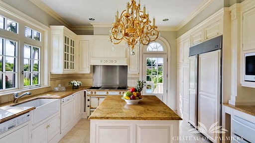 Villa Le Chateau Des Palmiers Kitchen
