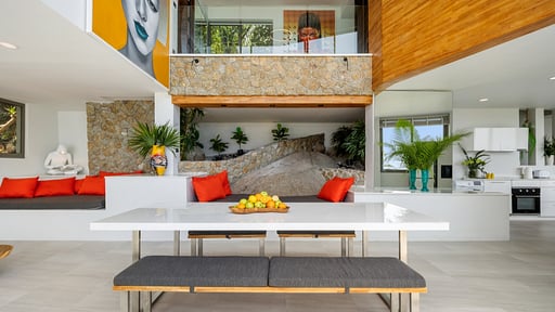 Villa Maji Zona pranzo