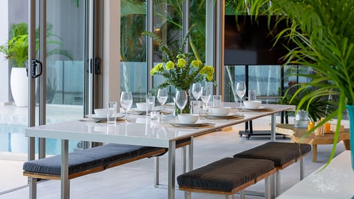 Villa Maji Zona pranzo
