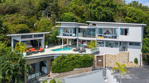 Villa Maji Foto drone