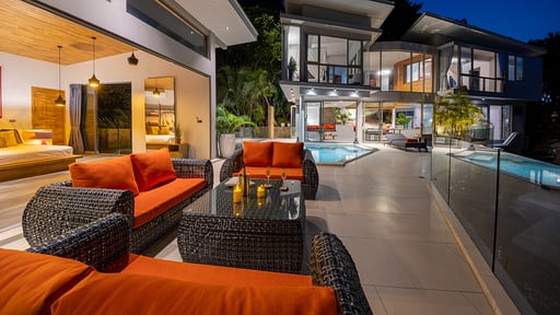 Villa Maji Rooftop lounge