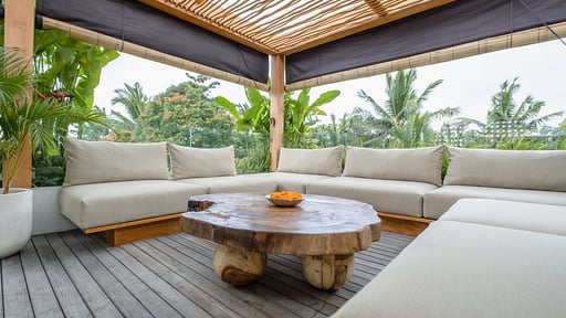 Villa Mandali Ubud Rooftop lounge