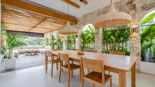 Villa Mandali Ubud Rooftop lounge