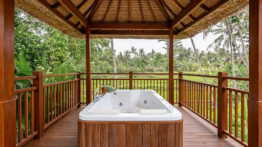 Villa Mandali Ubud Jacuzzi