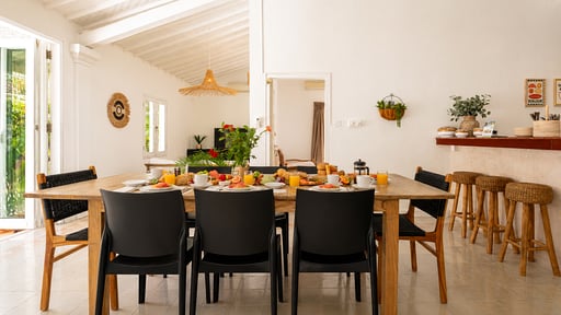 Villa Mas 4 Seminyak Zona de comedor