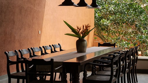 Villa Mimosa Hill Dining area