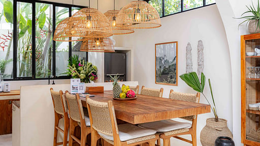 Villa Mimpikita Dining area