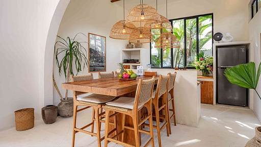Villa Mimpikita Dining area