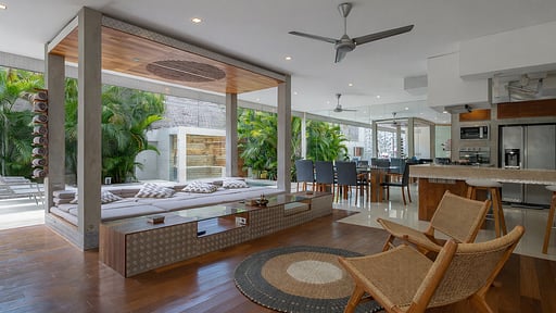 Villa Minggu Living room