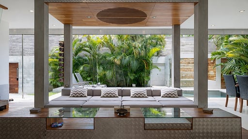 Villa Minggu Living room