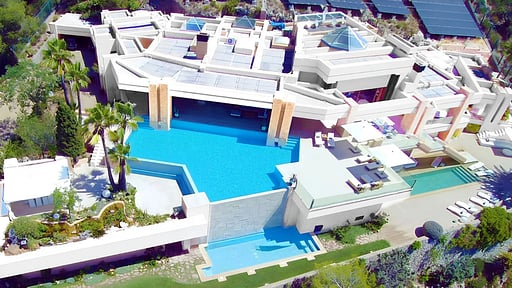 Villa Mirage Ibiza Drone pictures