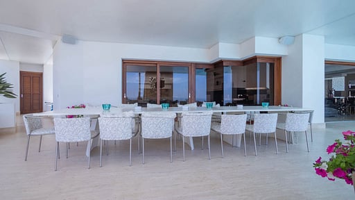 Villa Mirage Ibiza Dining area