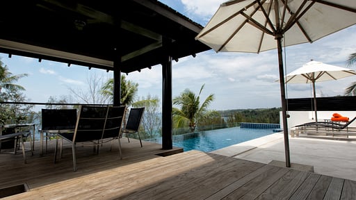Villa Napalai Terrasse/Veranda