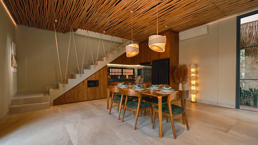 Villa Navaho Обеденная зона