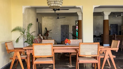 Villa Nilaya Habaraduwa Обеденная зона