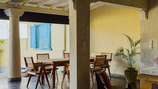 Villa Nilaya Habaraduwa Обеденная зона