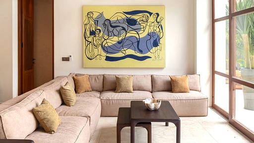 Villa Nordoy Two Living room