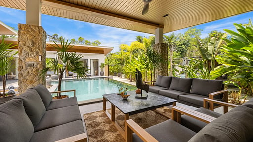 Villa Nuvana Terras/Veranda