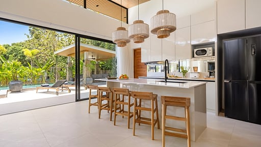 Villa Nuvana Kitchen