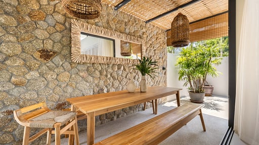 Villa Nuvana Eethoek