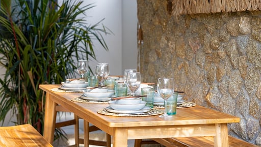 Villa Nuvana Eethoek