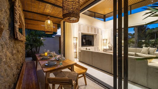 Villa Nuvana Eethoek