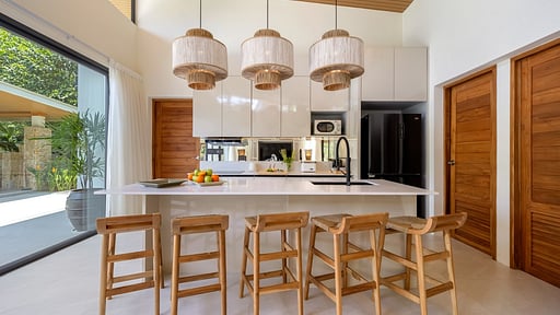 Villa Nuvana Kitchen