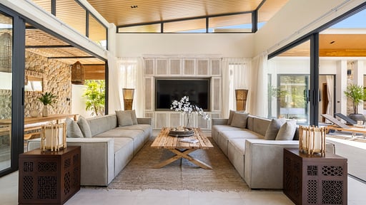 Villa Nuvana Woonkamer