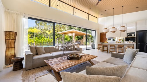 Villa Nuvana Woonkamer