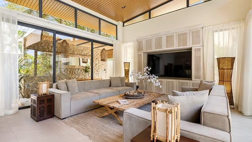 Villa Nuvana Woonkamer