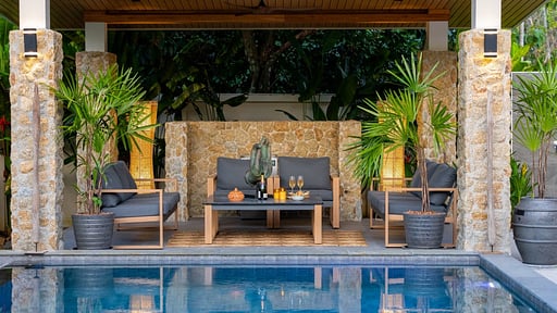 Villa Nuvana Terras/Veranda