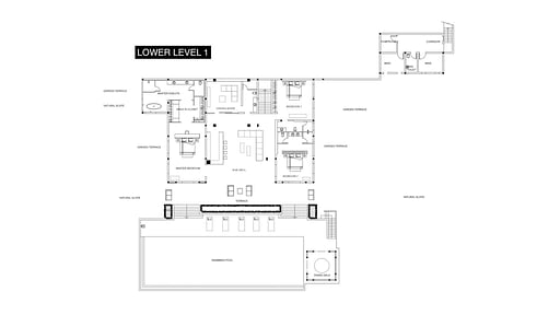 Villa Ocean's 11 Схема помещений