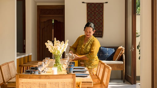 Villa Omah Bumbak Villa staff