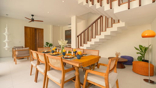Villa Omah Bumbak Dining area