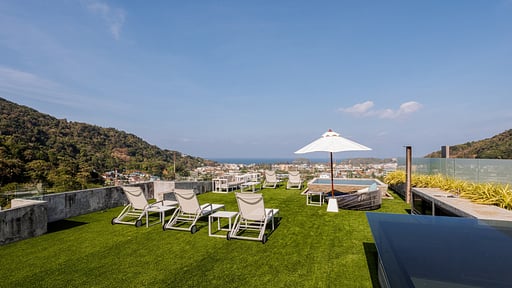 Villa Omari Rooftop lounge