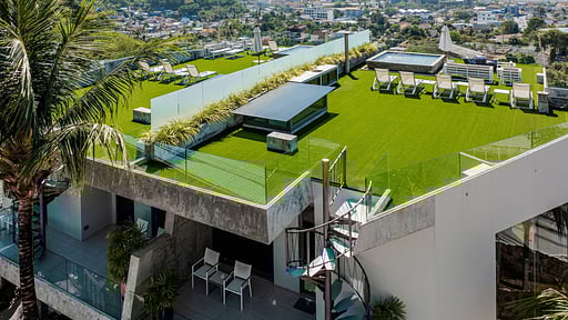 Villa Omari Drone pictures