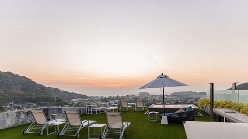 Villa Omari Rooftop lounge