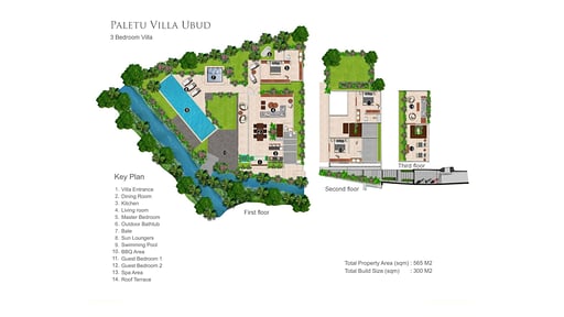 Villa Paletu Floor plan