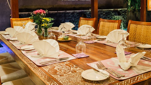 Villa Puri Saanti Zona pranzo