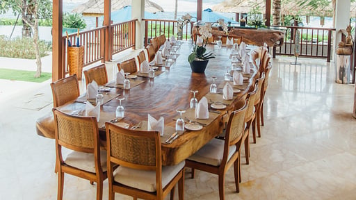 Villa Puri Salila Dining area