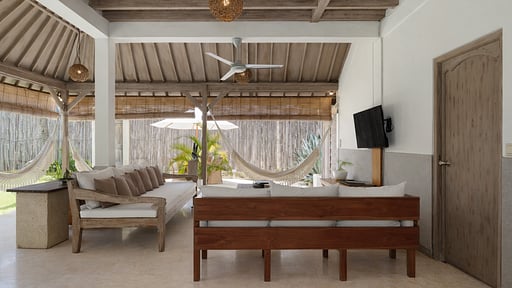 Villa Rabu Woonkamer