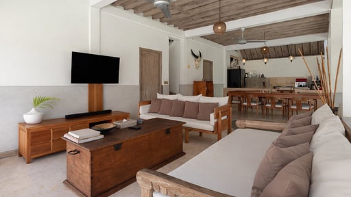 Villa Rabu Woonkamer