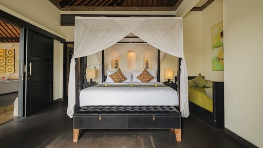 Villa Rumah Lotus Kamar Tidur 1