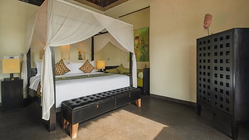 Villa Rumah Lotus Kamar Tidur 1