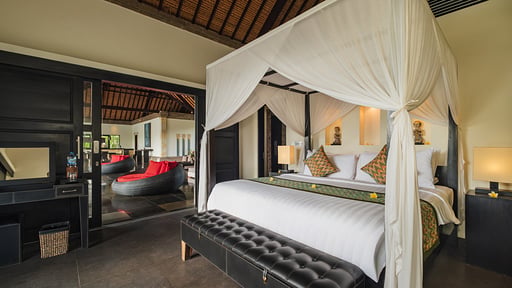 Villa Rumah Lotus Kamar Tidur 1