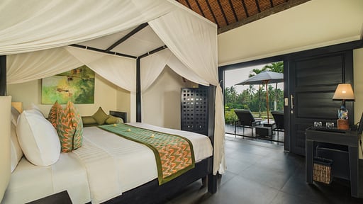 Villa Rumah Lotus Kamar Tidur 1